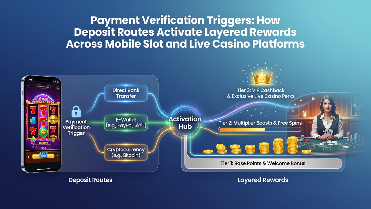 Darstellung von gestaffelten Belohnungsketten in mobilen Live-Dealer-Sessions und Slot-Spielen