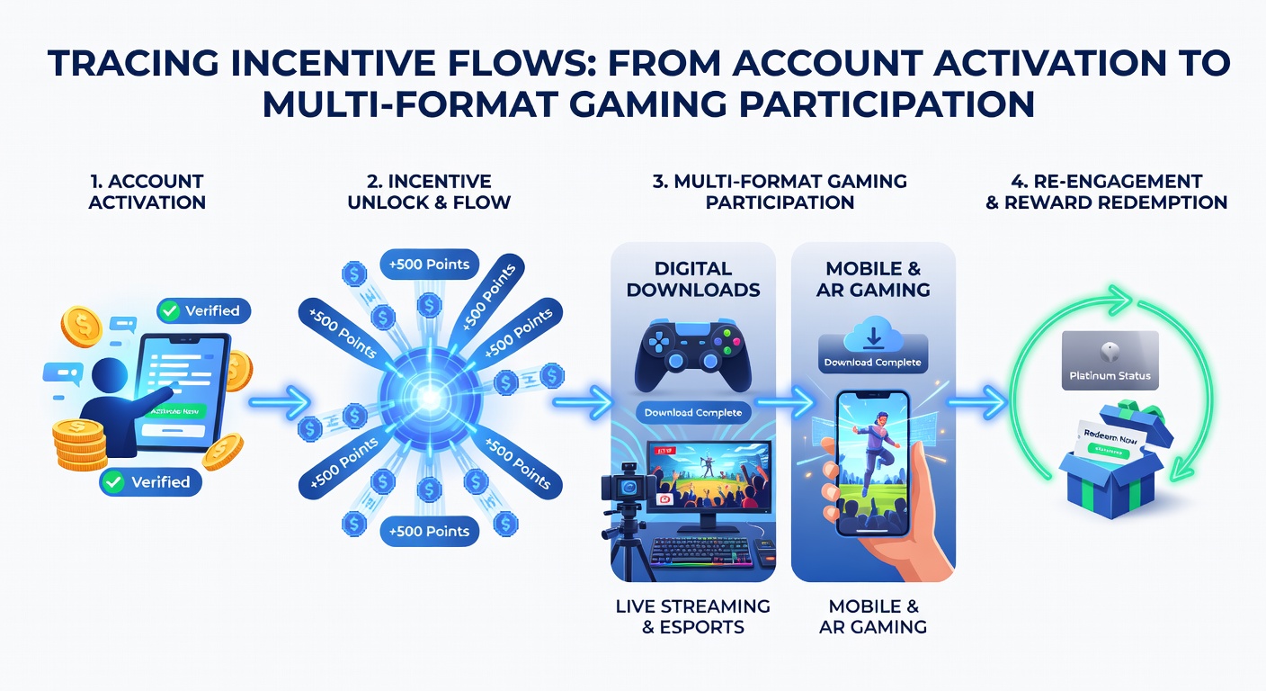 Visualisierung der Anreizverteilung über verschiedene Gaming-Formate hinweg